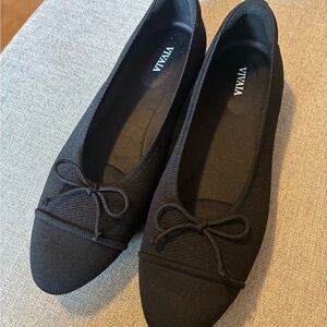 VIVAIA Almond-Toe Bow Flats (Tiana)